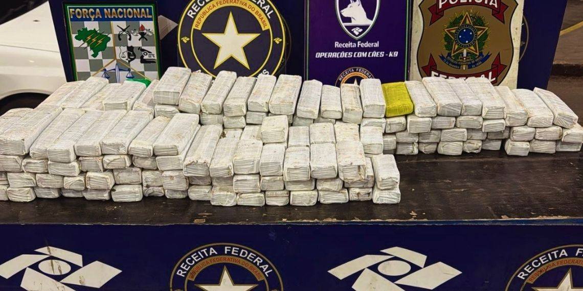 RF apreende 148 kg de maconha na Ponte da Amizade
