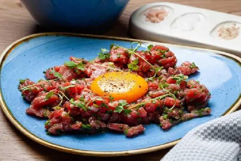 Steak Tartare: do Marine Restô (Dhani Borges/Divulgação)