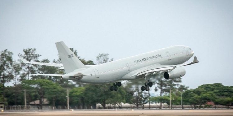 Aeronave KC-30, uma das utilizadas para a repatriação de brasileiros na Operação Voltando em Paz - Foto: Sgt. Viegas/FAB