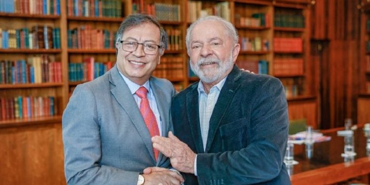 O presidente Lula e Petro realizarão uma reunião bilateral com foco nas agendas de comércio e investimento, desenvolvimento sustentável e cooperação amazônica, programas sociais, direitos humanos e agricultura familiar, entre outros. - Foto: Ricardo Stuck
