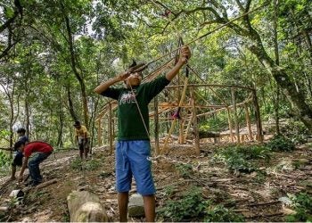 Á área indígena ficou "espremida" entre rodovias de SP - Foto: Reprodução