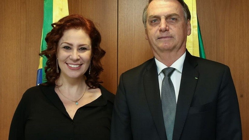 Jair Bolsonaro e Carla Zambelli | Foto: Marcos Corrêa/PR Redes Sociais