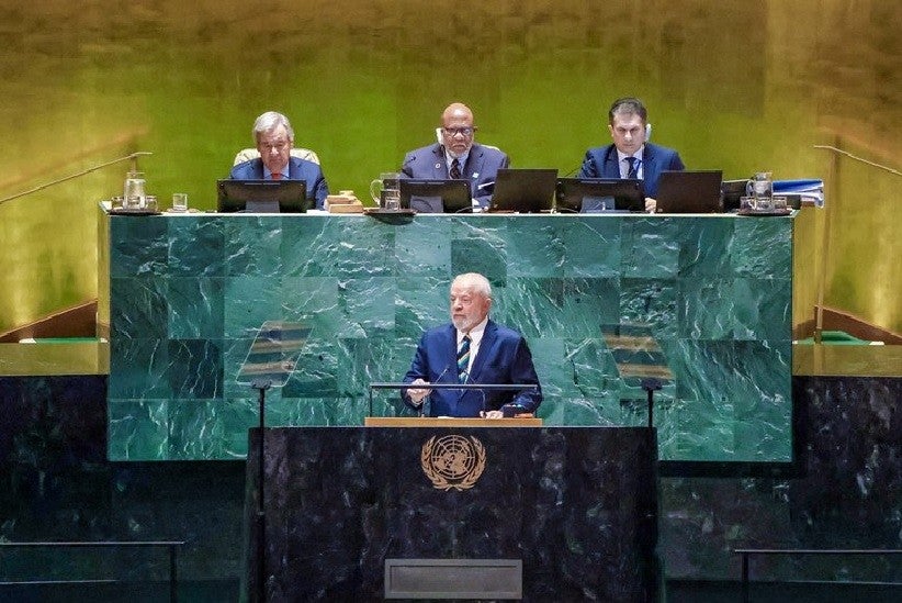 Presidente afirmou que o Brasil atuará com vigor no combate à violência contra mulheres e na defesa de pessoas LGBTQI+, bem como das pessoas com deficiência. Foto: Ricardo Stuckert / PR