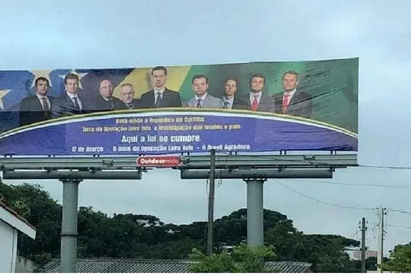 Ação publicitária simulava apoio popular aos procuradores