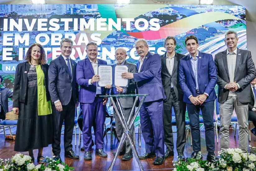 Projeto inclui as novas pistas da Serra das Araras e duplicações na BR-101 (RJ), com potencial de gerar 40 mil empregos durante a implantação e mais de três mil postos após a conclusão - Foto: Ricardo Stuckert / PR