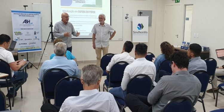 Empresários da hotelaria, gastronomia e eventos reunidos em defesa do PERSE - Foto divulgação