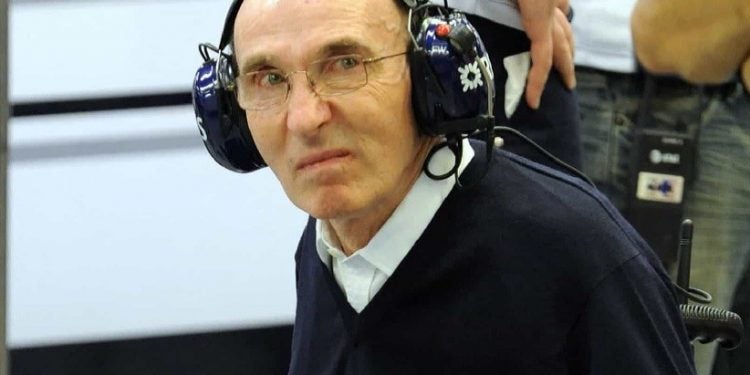 Frank Williams, fundador e ex-chefe de equipe da Williams Racing, morre aos 79 anos. (Foto: Imagem de OuTube/Captura)