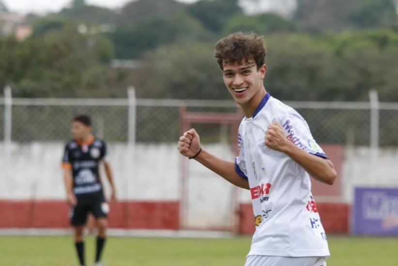 O craque Marco Antonio foi o autor do gol da vitória sobre o Laranja Mecânica - Foto: Abel da Banca