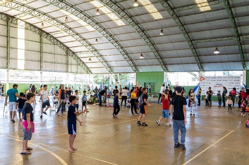 Crianças, adolescentes e adultos particparam de todas as atividades do Movimenta Foz - Foto Marcos Labanca