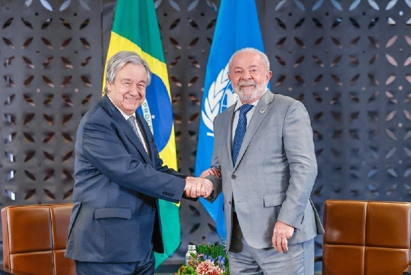 Guterres apoiará a iniciativa brasileira para formar um grupo de cooperação - Foto: Ricardo Stuckert (PR)