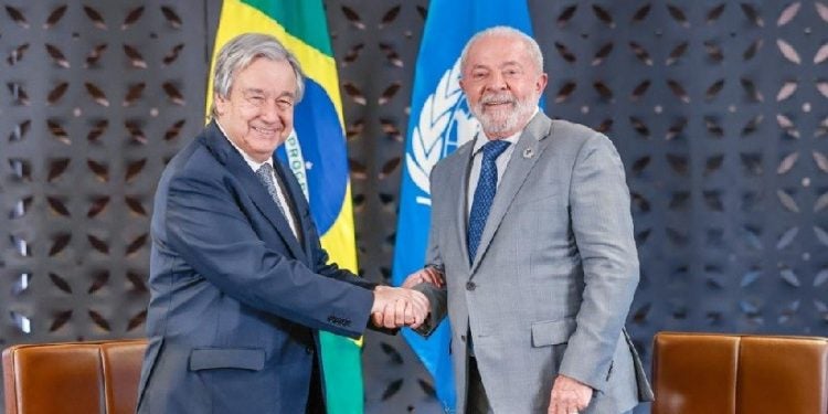 Guterres apoiará a iniciativa brasileira para formar um grupo de cooperação - Foto: Ricardo Stuckert (PR)