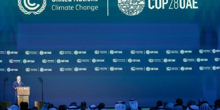 Presidente Lula na abertura da COP 28: Brasil participou ativamente das discussões em Dubai, nos Emirados Árabes. Foto: Ricardo Stuckert / PR