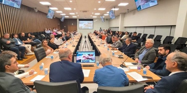 Debate abrangeu políticas conjuntas para as Três Fronteiras, com foco em atendimento, educação e prevenção – foto: Divulgação