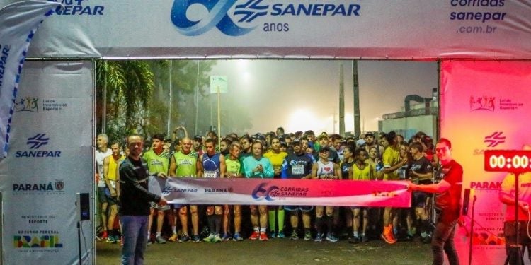 Etapa regional do Circuito Corrida de Rua Sanepar reuniu mais de 1000 atletas da região de Foz do Iguaçu