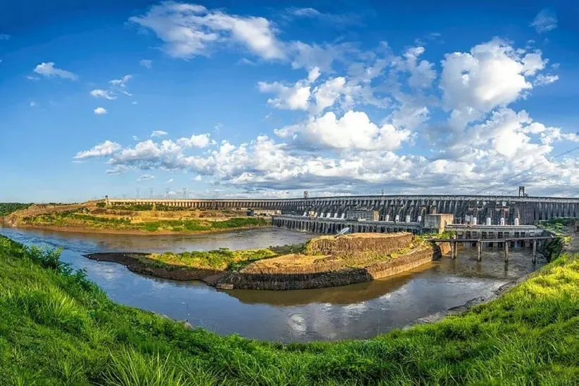 Usina completa 40 anos de produção neste domingo (5). Foto: Alexandre Marchetti/Itaipu Binacional