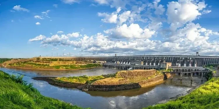 Usina completa 40 anos de produção neste domingo (5). Foto: Alexandre Marchetti/Itaipu Binacional