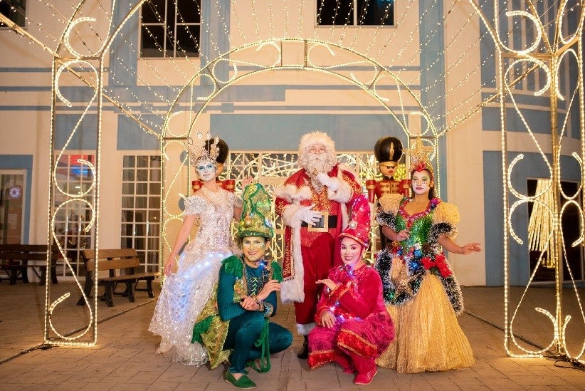 O espetáculo do Natal de Águas e Luzes vai encantar moradores e turistas que visitarem o Wonder Park Foz