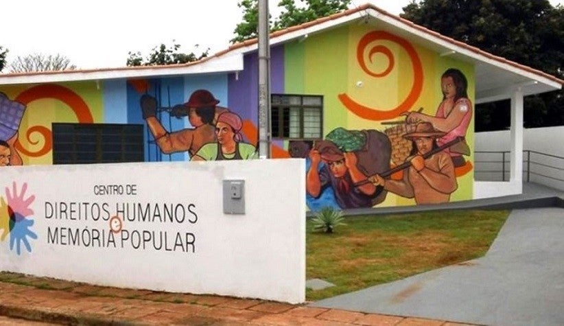 Sede do Centro de Direitos Humanos e Memória Popular em Foz do Iguaçu - foto Divulgação