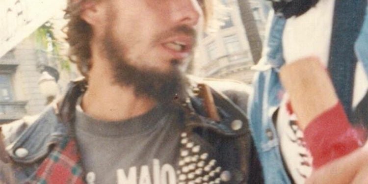 Carlinhos e Ivan em 92 na praça da Sé - Foto: Keli de Fátima Teixeira (Josimas/Arquivo Pessoal)