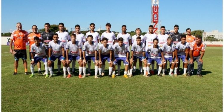 Elenco Sub 20 venceu pelo placar de 3 a 0
Crédito: Abel da Banca