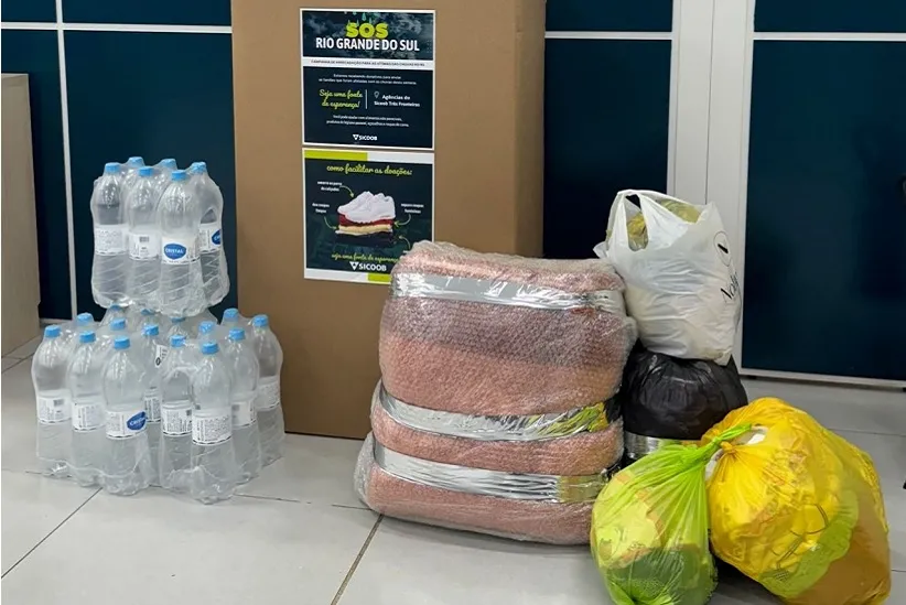 Água, alimentos e kits de higiene são prioridades – foto: Divulgação