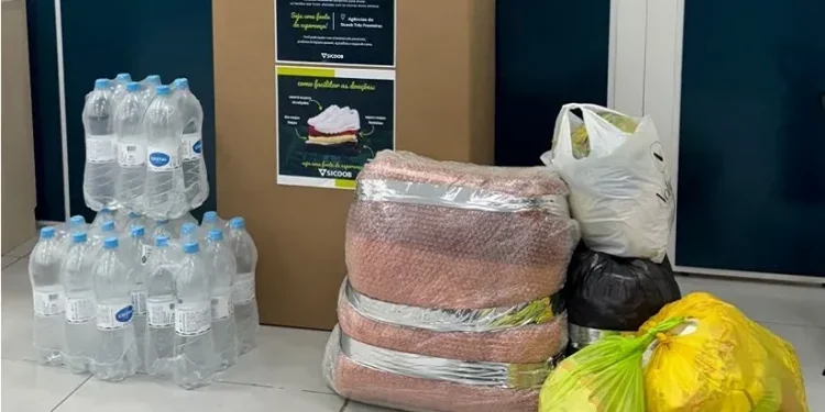 Água, alimentos e kits de higiene são prioridades – foto: Divulgação