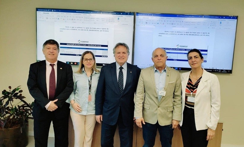 Mesa diretora do Codefoz está cumprindo agenda de reuniões com instituições - Foto: Divulgação