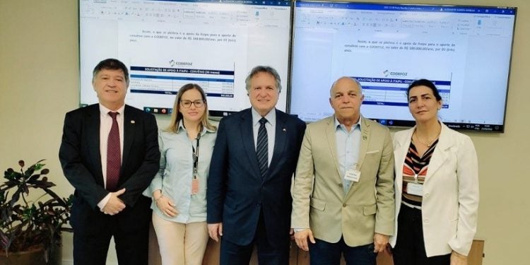 Mesa diretora do Codefoz está cumprindo agenda de reuniões com instituições - Foto: Divulgação