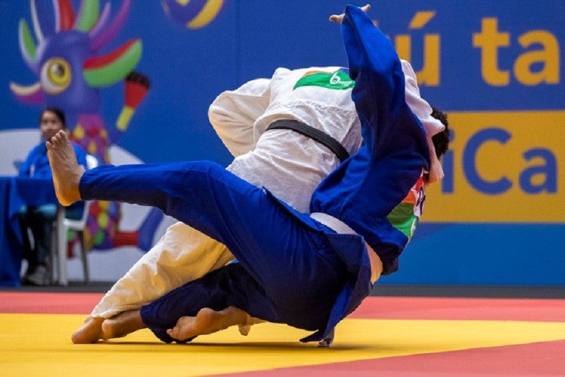 Marcelo Casanova - Judo - Jogos Parapanamericanos de Jovens Bogotá 2023. Foto: Alessandra Cabral