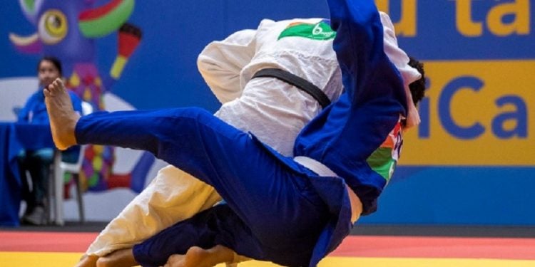 Marcelo Casanova - Judo - Jogos Parapanamericanos de Jovens Bogotá 2023. Foto: Alessandra Cabral