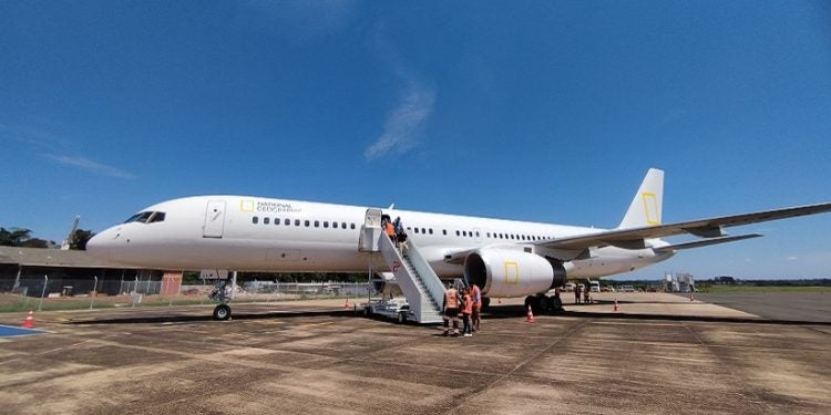 Pouso do Boeing 757 demandou operação especial da CCR Aeroportos Welyton Manoel/CCR Aeroportos