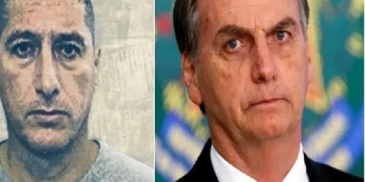 Ronnie Lessa e Bolsonaro (Imagem: Adriano Machado/Reuters)