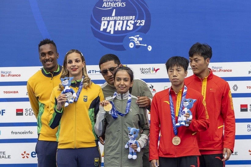 Campeonato Mundial de Atletismo de Paris, no Estádio Sebastian Charlety. Foto: Alessandra Cabral/CPB.