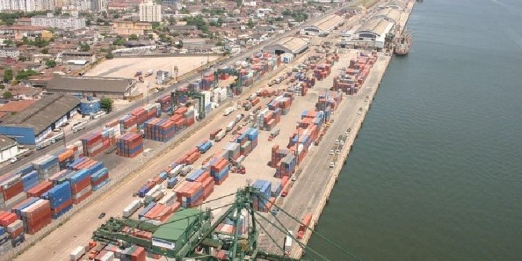 Porto de Santos, em São Paulo. Foto: Reprodução/Agência Brasil