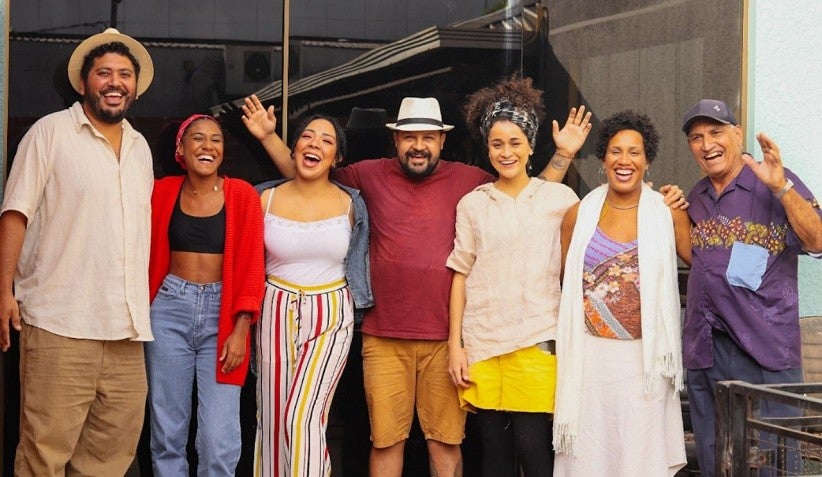 Integrantes do Grupo Não tô de bobeira