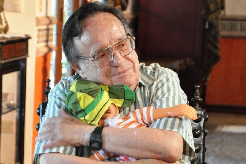 O ator Roberto Bolaños em 2011 Foto: Divulgação