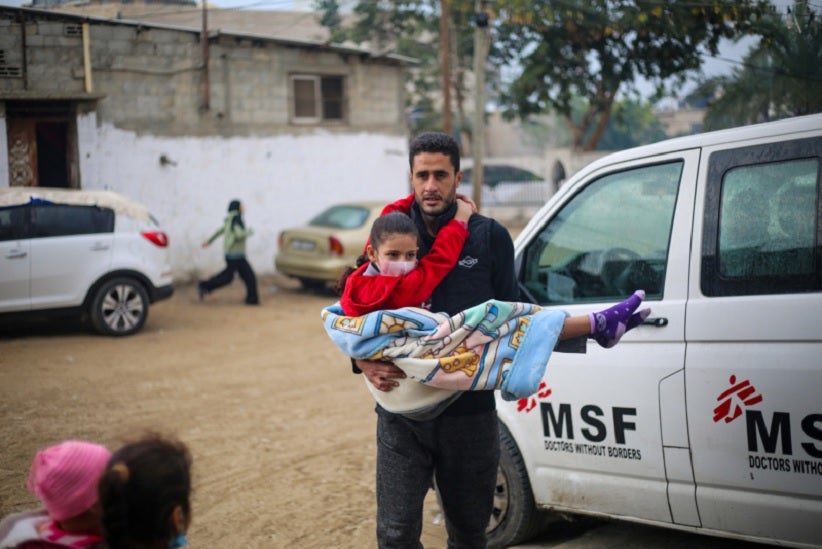 Hospital de Campanha Indonésio de Rafah. Gaza, 27 de dezembro de 2023. © MSF