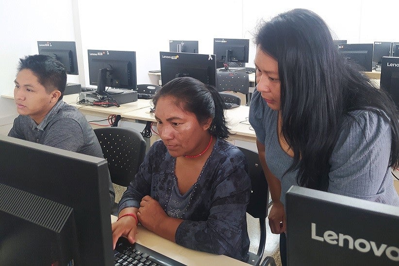 Narcisa: o computador ganhou importância