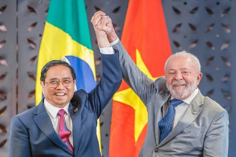 Encontro de Lula com o Senhor Pham Minh Chinh, Primeiro Ministro da
República Socialista do Vietnã - Fotos: Ricardo Stuckert