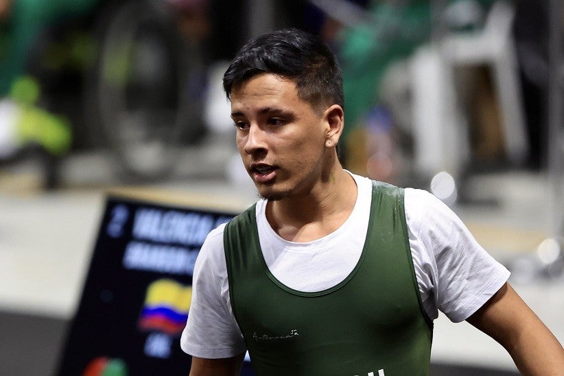 Alessandro Ramos - Competição de Halterofilismo nos jogos Parapanamericanos de Jovens Bogotá 2023. Palacio de los Deportes, Bogotá, Colômbia. Foto: Marcello Zambrana/CPB
