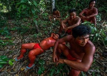 Muitos dos Waiãpi são jovens - Foto: Reprodução