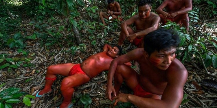 Muitos dos Waiãpi são jovens - Foto: Reprodução