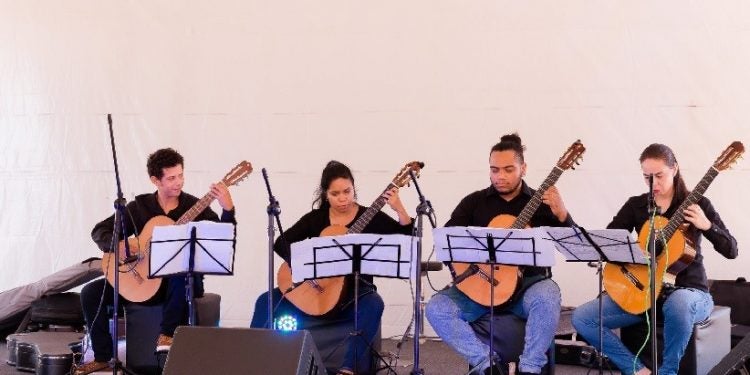 Atração musical que integrou a programação da edição FeCult 2022
