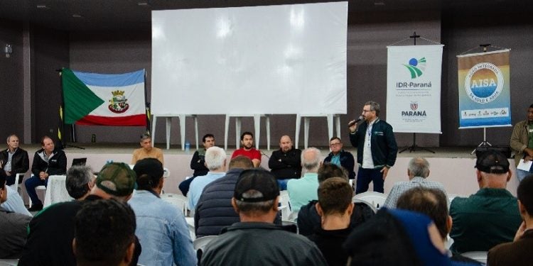 Foto: Agricultores se reúnem para Encontro microrregional de conservação de solos e água