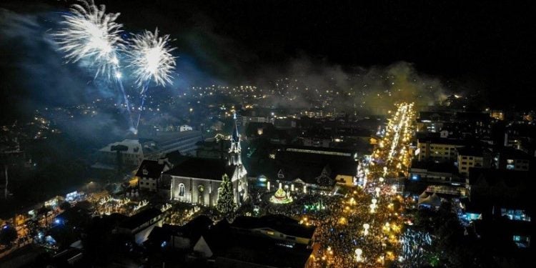 Centro de Gramado no Rio Grande do Sul - Foto: Cleiton Thiele/Divulgação