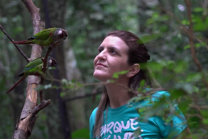 Paloma Bosso, diretora técnica do Parque das Aves (Créditos - Parque das Aves)