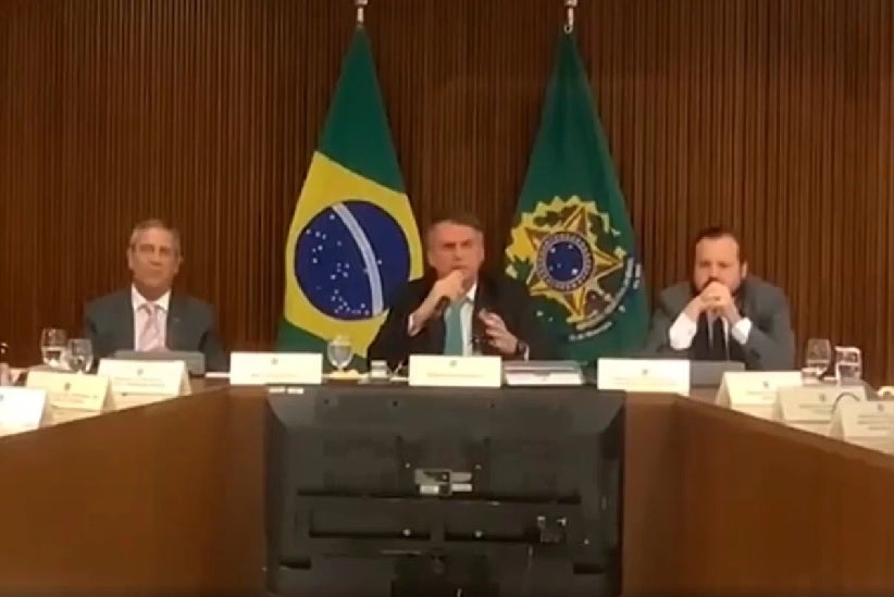 Vídeo de reunião de Bolsonaro e ministros em investigação de tentativa de golpe