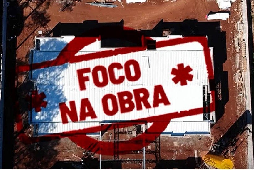 O mapa reúne para consulta 65 obras públicas municipais - arte: Cláudio Siqueira/OSB-FI