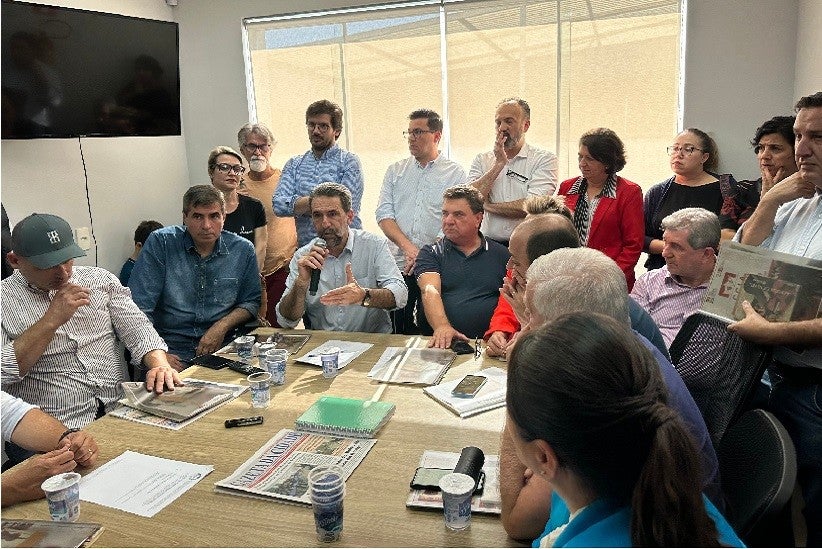 Reunião em Londrina reuniu autoridades estaduais e dos municípios que compõem a Amepar. Foto: Giovana Oliveira da Silva / Itaipu Binacional