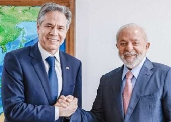 Presidente Lula e Secretário de Estado dos EUA Antony Blinken